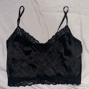 Shein Black Laced Tank Top